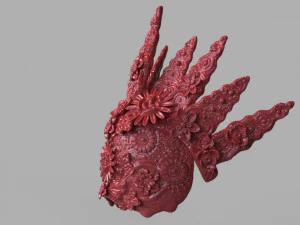 natural headpiece mask 3d print 3D Print Model