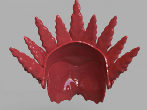 natural headpiece mask 3d print Modèles 3D en vedette