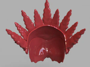 natural headpiece mask 3d print 3D Print Model