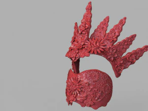 natural headpiece mask 3d print 3D Print Model