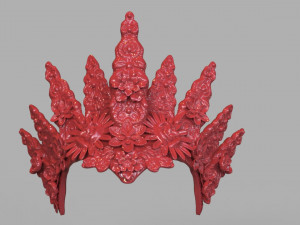 natural headpiece mask 3d print Modèles 3D en vedette