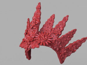 natural headpiece mask 3d print Modèles 3D en vedette