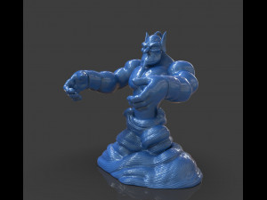 aladdins genie evil mode 3D Принт Модель