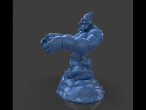 aladdins genie evil mode 3D Print Model