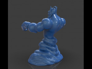 aladdins genie evil mode 3D Принт Модель