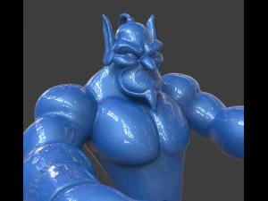 aladdins genie evil mode 3D Print Model