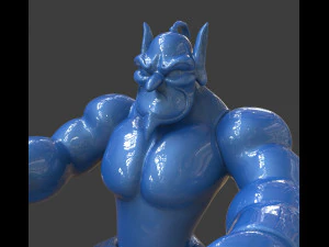 aladdins genie evil mode 3D Print Model