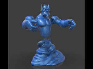 aladdins genie evil mode 3D Принт Модель