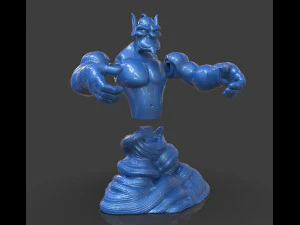 aladdins genie evil mode 3D Print Model