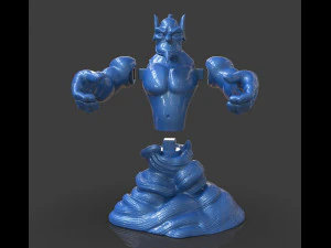 aladdins genie evil mode 3D Print Model