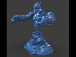 aladdins genie evil mode 3D Принт Модель