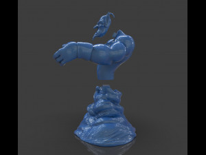 aladdins genie evil mode 3D Принт Модель