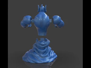 aladdins genie evil mode 3D Print Model