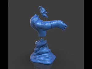 aladdins genie evil mode 3D Print Model