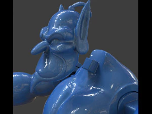 aladdins genie evil mode 3D Print Model