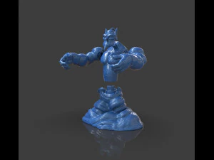 aladdins genie evil mode 3D Print Model