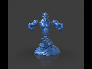 aladdins genie evil mode 3D Принт Модель