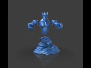 aladdins genie evil mode 3D Print Model