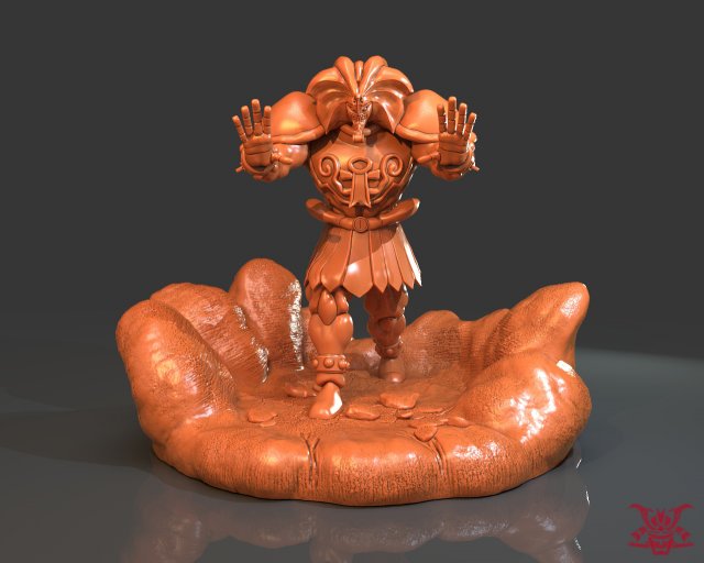 exodia the forbidden 3D Baskı Modeli .c4d .max .obj .3ds .fbx .stl .blend