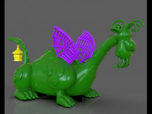 petes dragon figurine 3D Print Model