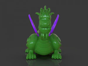 petes dragon figurine 3D Print Model