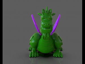 petes dragon figurine 3D Print Model