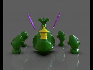 petes dragon figurine 3D Print Model