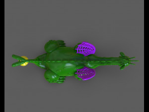 petes dragon figurine 3D 프린트 모델