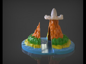 links awakening - koholint island 3D प्रिंट मॉडल