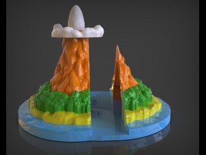 links awakening - koholint island 3D प्रिंट मॉडल