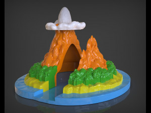links awakening - koholint island 3D प्रिंट मॉडल