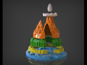 links awakening - koholint island 3D प्रिंट मॉडल
