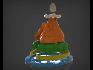 links awakening - koholint island 3D प्रिंट मॉडल