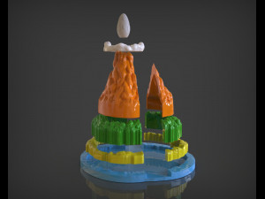 links awakening - koholint island 3D प्रिंट मॉडल