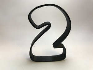 minnie and number 2 cookie cutter 3D 프린트 모델