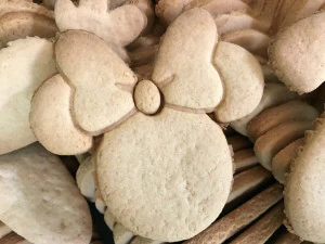 форма для печива Мінні та номер 2 3D Принт Модель