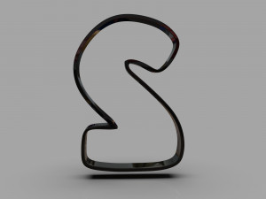 minnie and number 2 cookie cutter 3D 프린트 모델