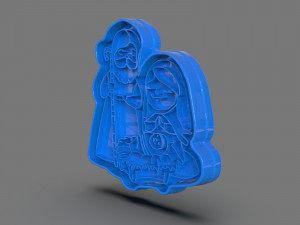 christmas cookie cutter nativity Modelo de Impressão 3D