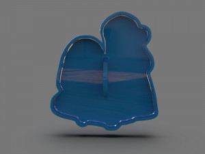 christmas cookie cutter nativity Modelo de Impressão 3D