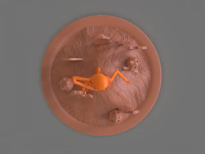 jack skellington sculpture 3D Print Model
