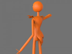 jack skellington sculpture 3D 打印模型