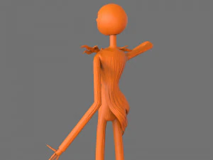 jack skellington sculpture 3D Print Model