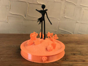 jack skellington sculpture 3D Print Model
