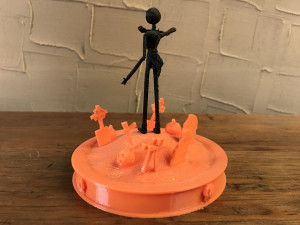 jack skellington sculpture 3D 打印模型