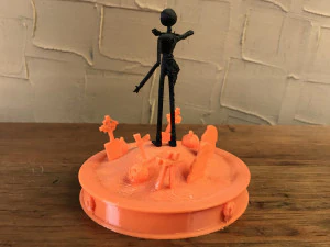 jack skellington sculpture 3D Print Model