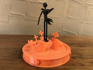 jack skellington sculpture 3D 打印模型