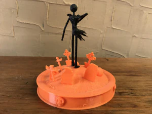 jack skellington sculpture 3D Print Model