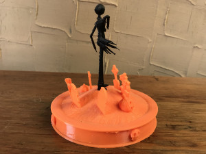 jack skellington sculpture 3D 打印模型