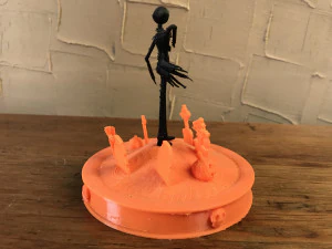 jack skellington sculpture 3D Print Model