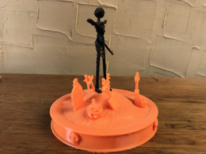 jack skellington sculpture 3D 打印模型